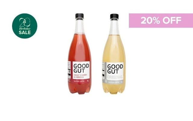 20% Off Good Gut Kefir Water 1L Cover Image